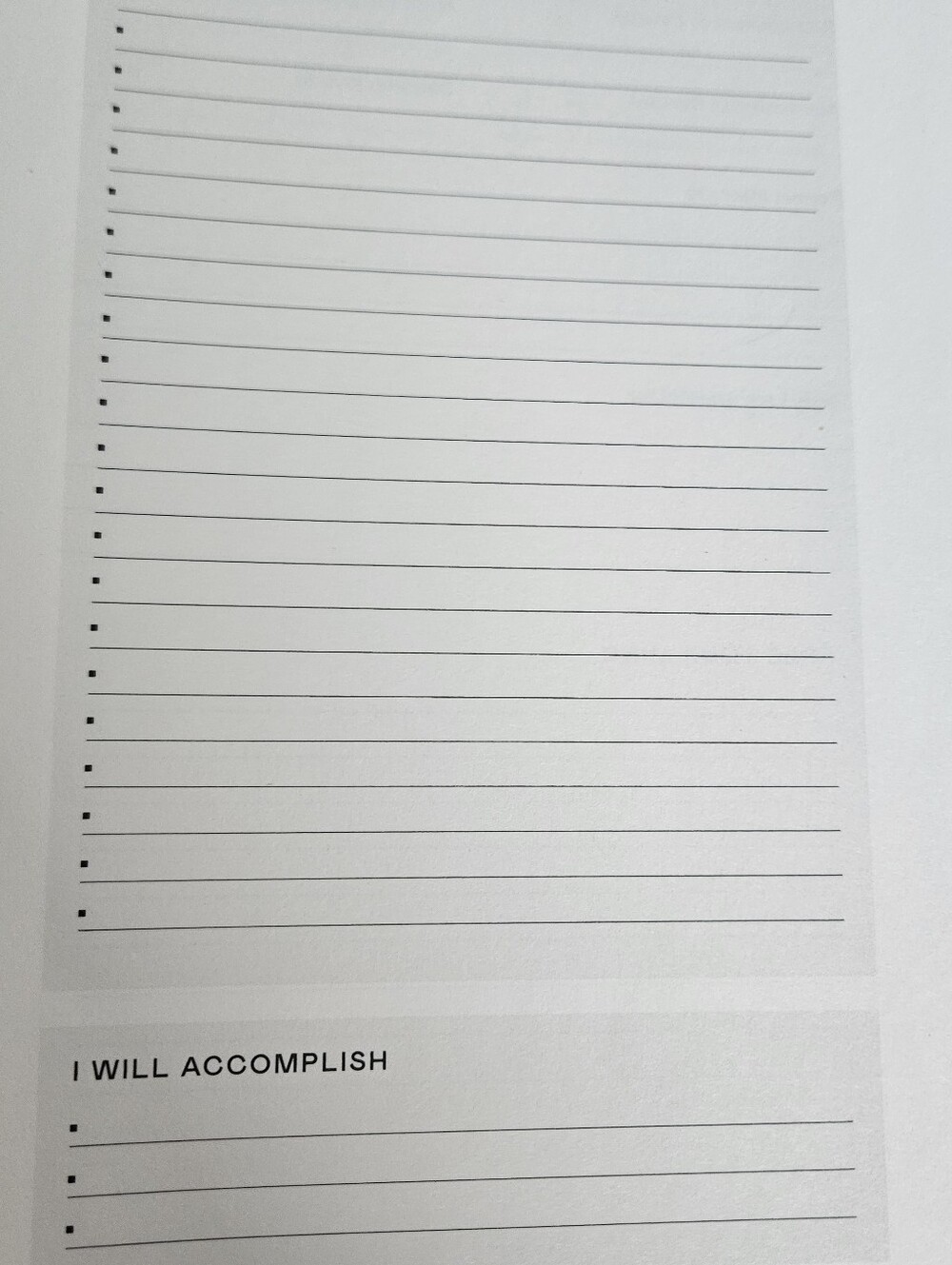 My Daily Check-In Planner — Cream. - Picture 8 of 8